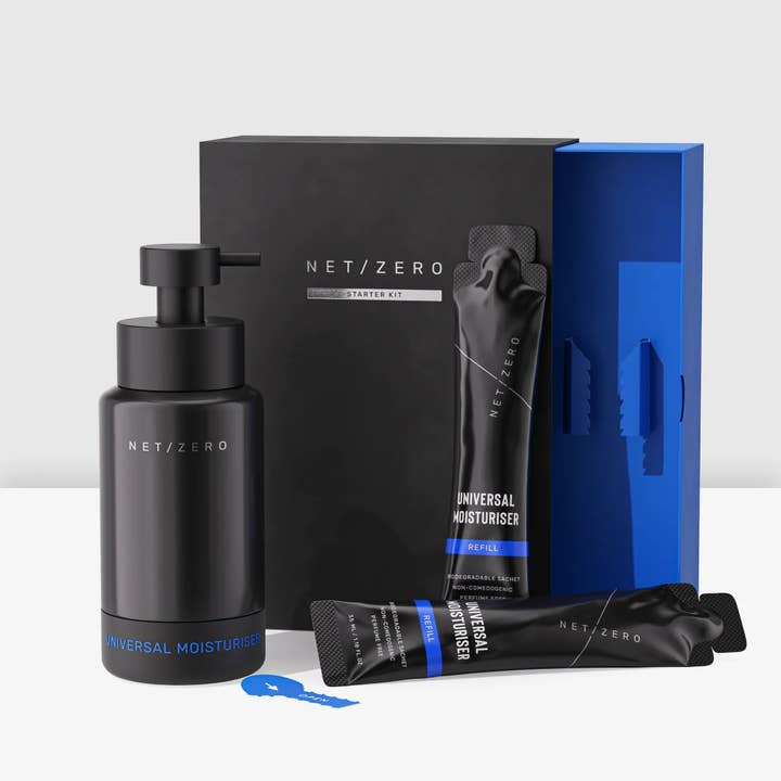 Refillable Natural Moisturiser - Starter Kit With 2X Refills for wholesale by NET/ZERO®