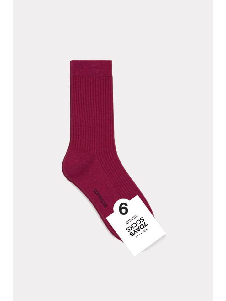 7DAYSSOCKS - Venta al por mayor Calcetines - Mujer - Calcetines con pliegues altos y cuello redondo para mujer4