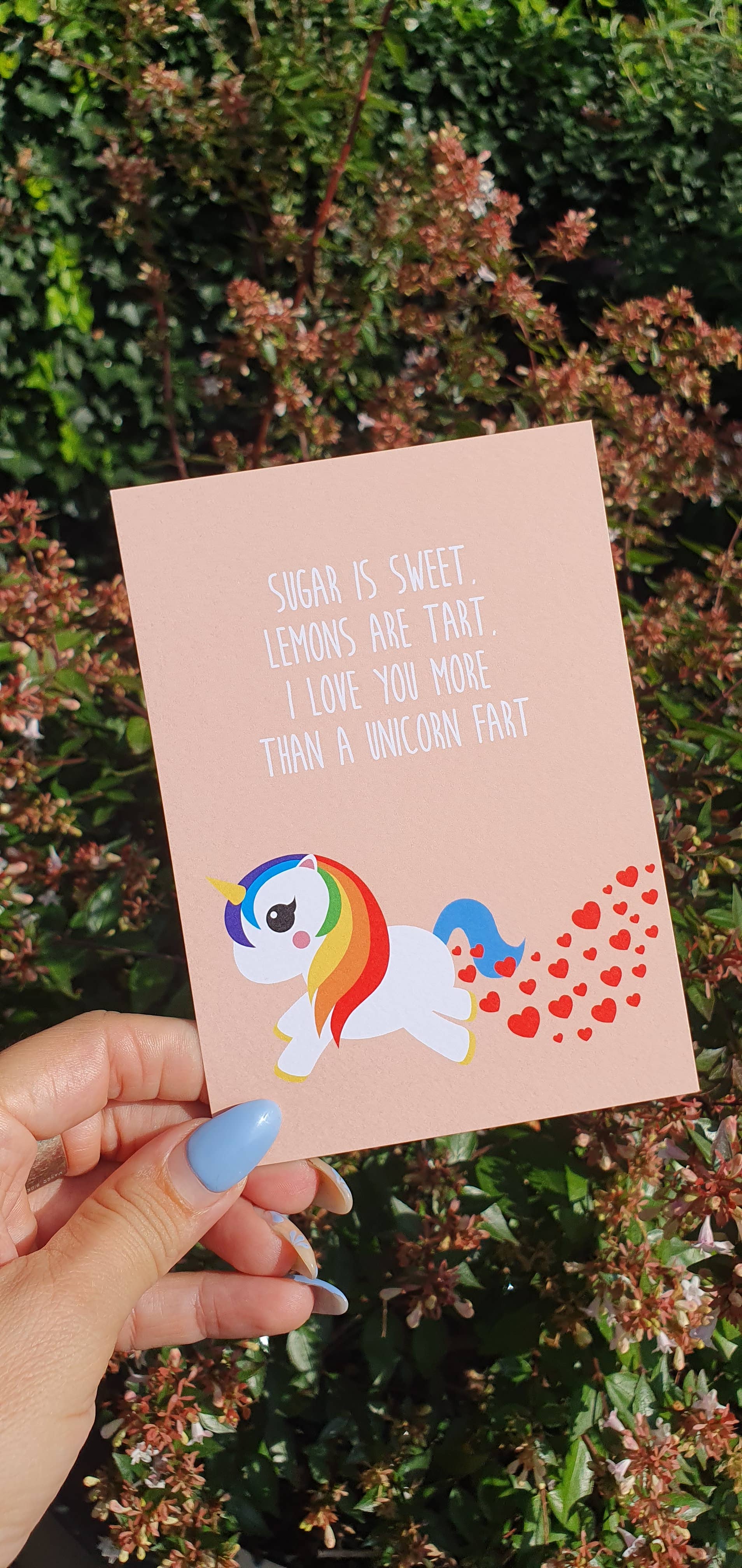 Studio Inktvis - Venta al por mayor Tarjeta postal - Postal I Love You More Than A Unicornio2