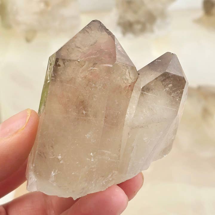 Smokey Citrine Small Natural Crystal Cluster - You Choose for wholesale by Rock Paradise