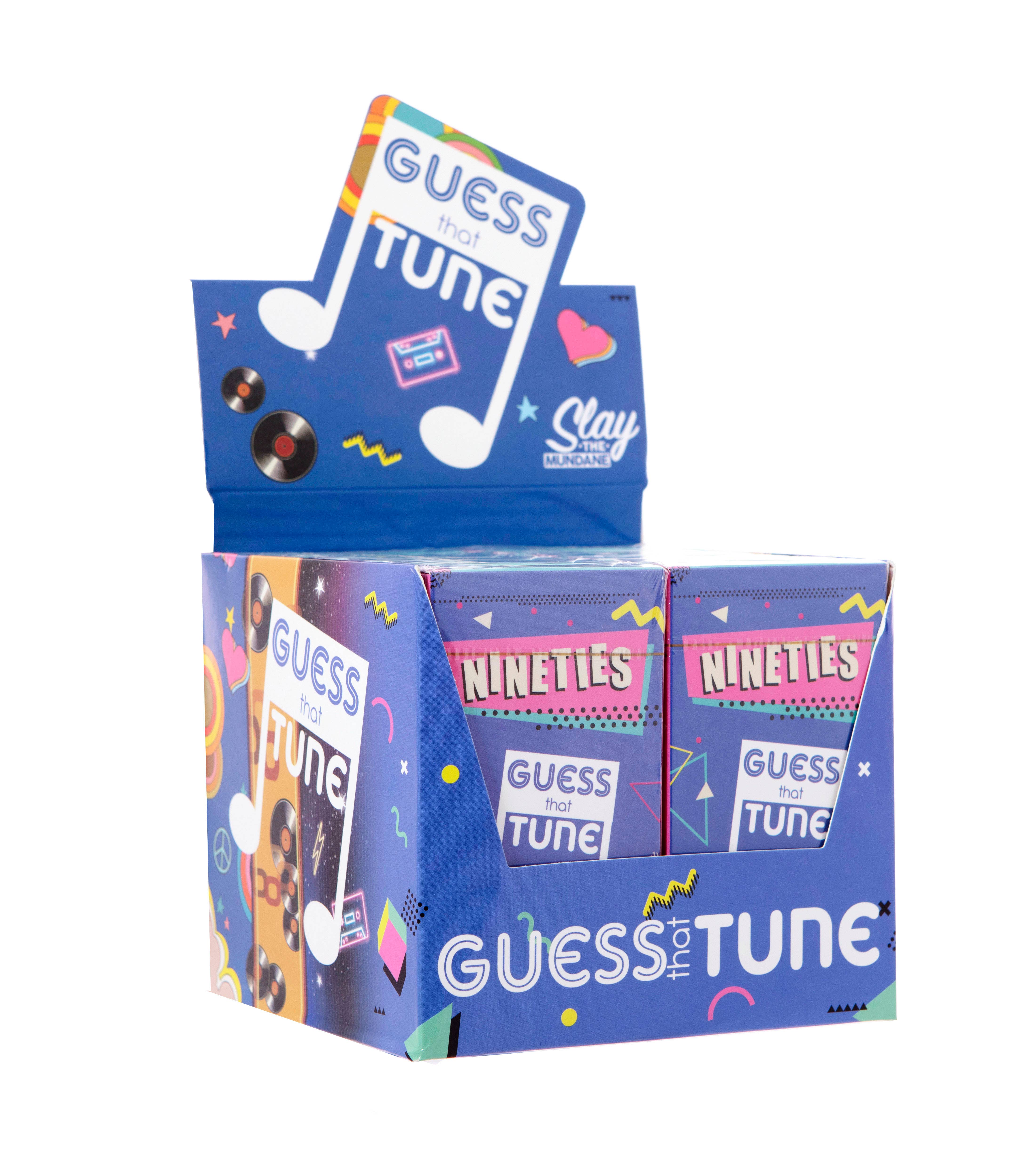 Boxer Gifts - Wholesale Card Game - Nineties Guess That Tune - Music Quiz Family/Party Card Game6