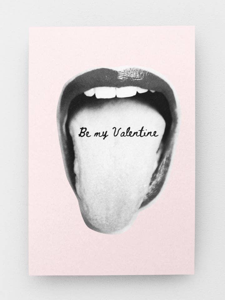 Cartão de Dia dos Namorados Palavras Simples - 5 x 7 com Envelope por atacado de Golly Gee Press