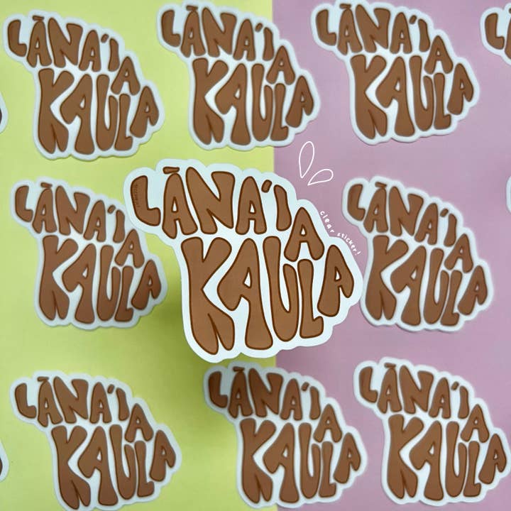 GLTCHGIRL - Wholesale Sticker - nā moku sticker3