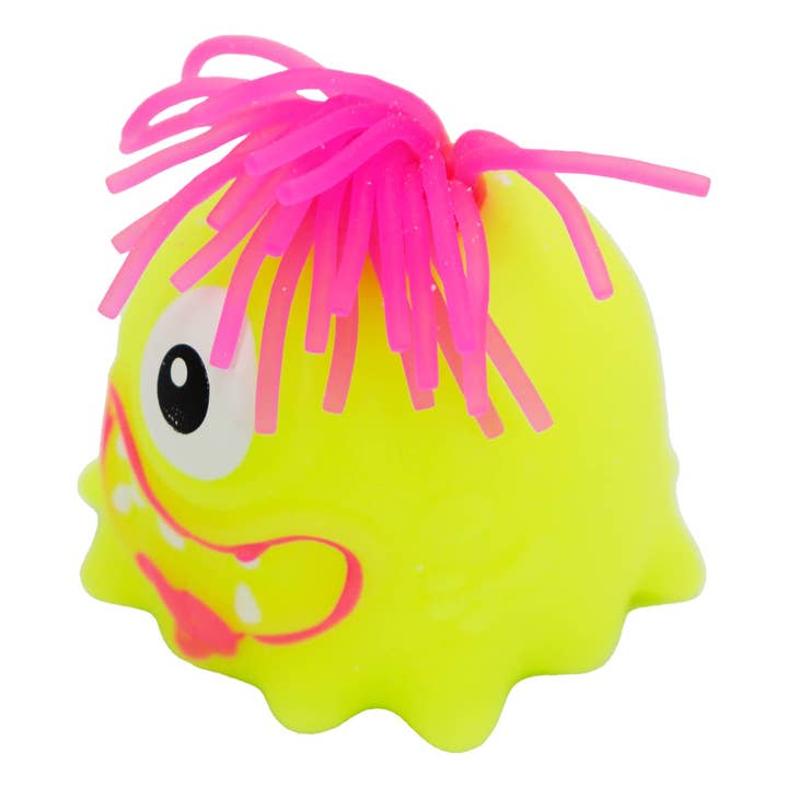 ASSORTED Noodle Hair Monster Fluffy Slime Filled Squishy for wholesale on Faire7