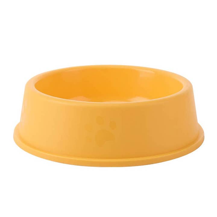 PAWPAWwholesale - Wholesale Pet Bowl - Cat/Dog - Dog Paw Print Dog Bowl Non-Slip Feeding Pet Bowl_CWMM51190
