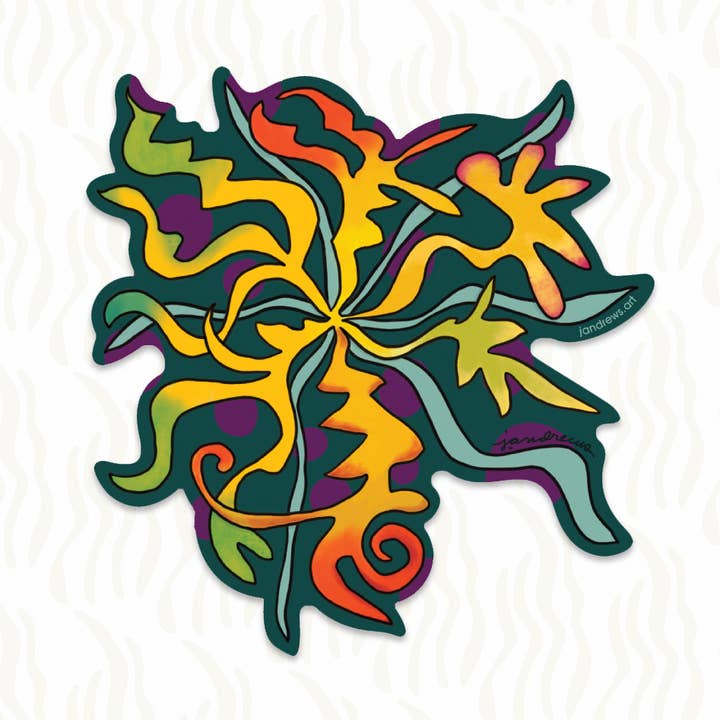 Space Flower for wholesale by J. Andrews Art & Design