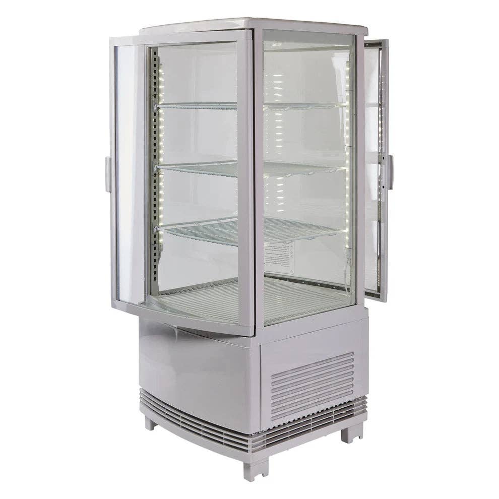 EcoQuality - Vente Support/étui pour présentoir - CRD-1/1K, 110-120V Vitrine Réfrigérée de Comptoir pour Boissons, EA2