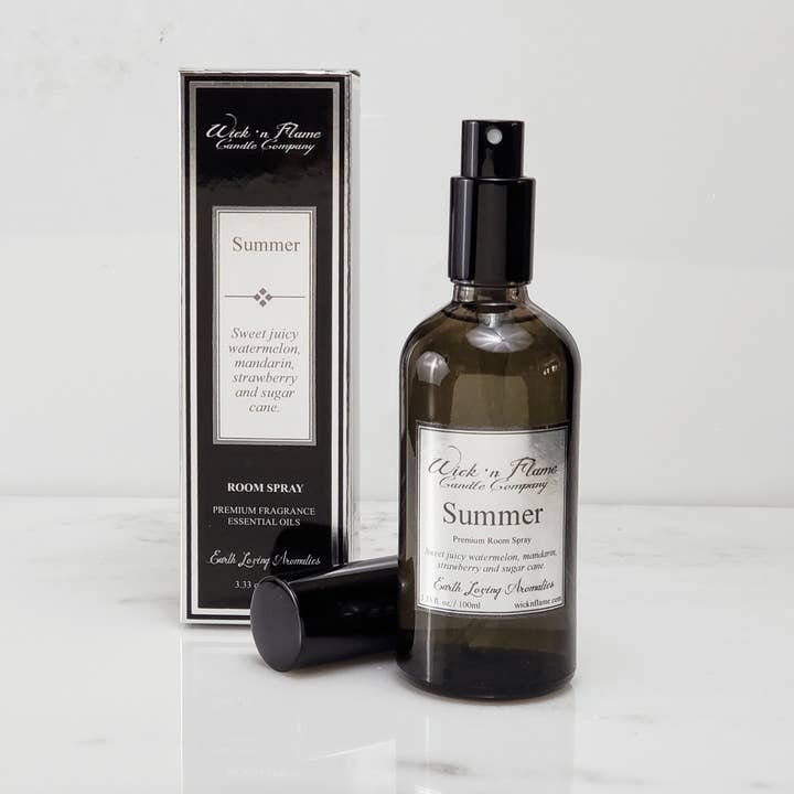 Sommar 100ml rum Spray för wholesale av Wick 'n Flame Candle Company