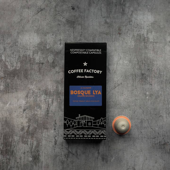 Coffee Factory – Engroshandel Kaffebærer – El Salvador Bosque Lya Komposterbare Nespresso® -pods1