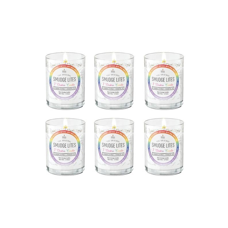 Designs by Deekay Inc. - Wholesale Votive Candle - 'Smudge Lites' 7 Chakras Votive Smudge Candle (6)