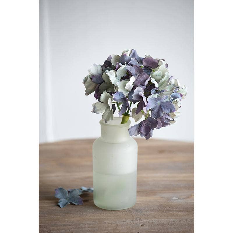 A&B Home Group Inc. - Wholesale Artificial Flowers - Almost Real 14" Hydrangea - Multi-Blue6