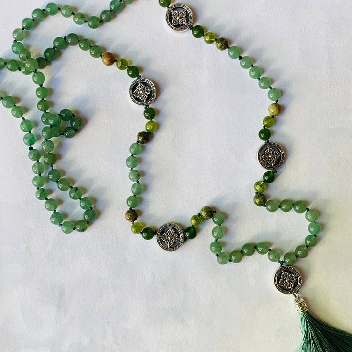 Adundantia Mala - Welvaart - Groene aventurijn, unakiet, peridot, Taiwanese jade voor wholesale door i.am.gretchen