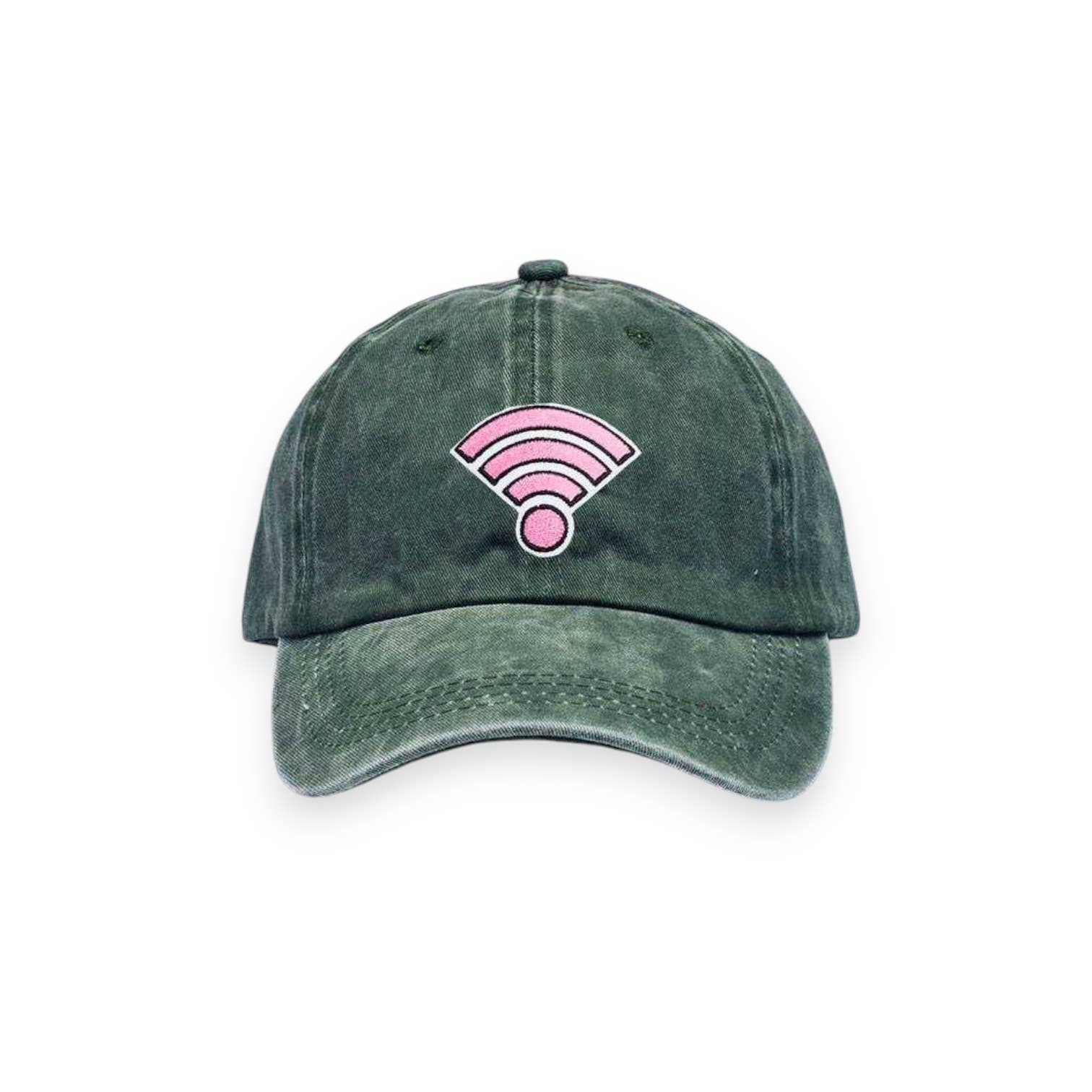 LA Jewelry Plaza - Wholesale Baseball Cap - Women's - Wifi Iconic Patch Vintage Cotton Cap5