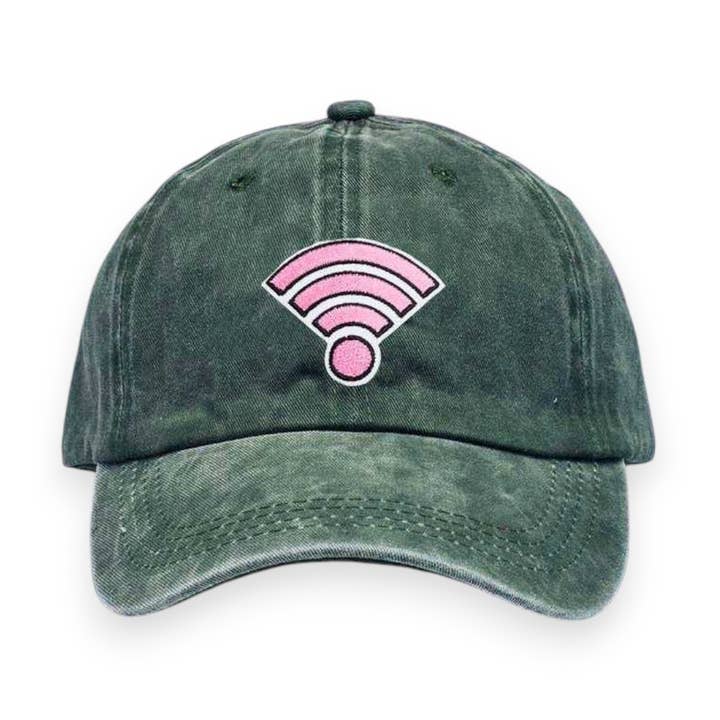 LA Jewelry Plaza - Wholesale Baseball Cap - Women's - Wifi Iconic Patch Vintage Cotton Cap5