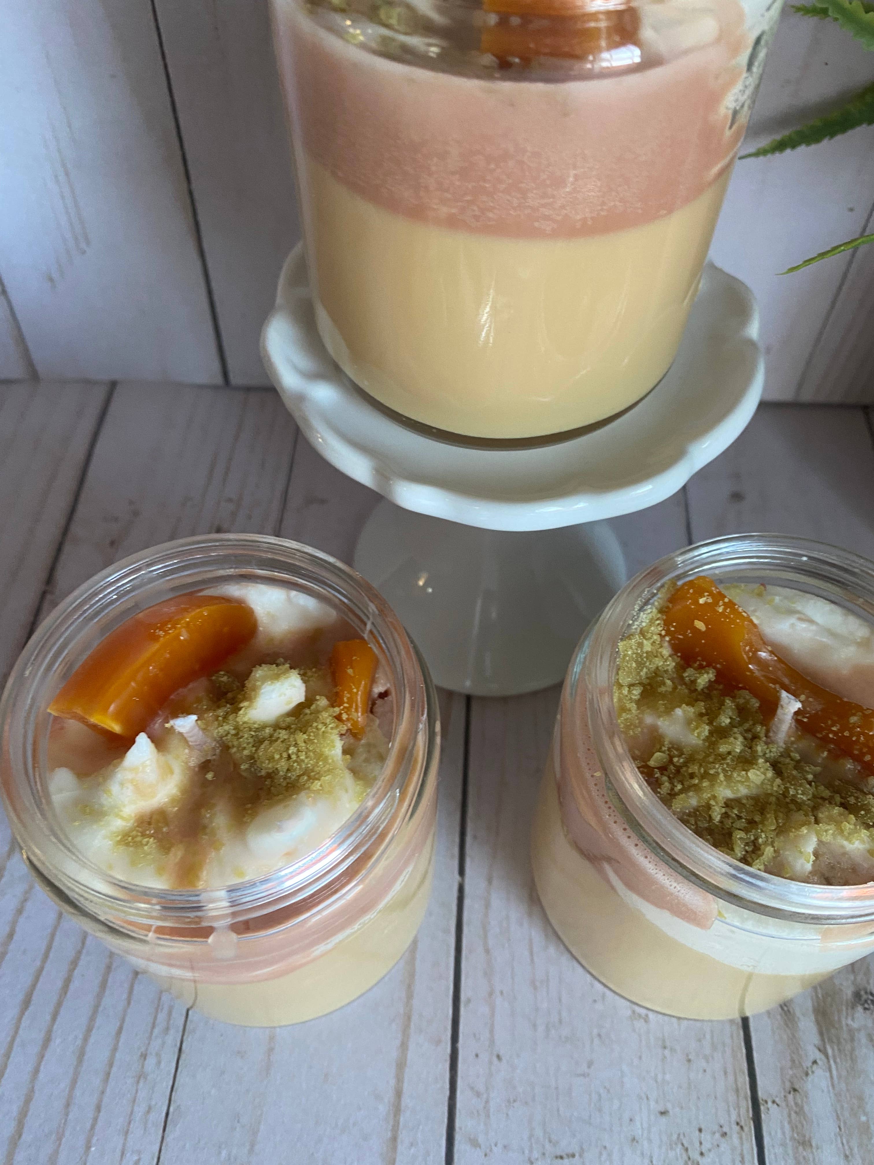 Wild Child Studio Co - Wholesale Pot/gevulde kaars - Peach Cobbler Candle3