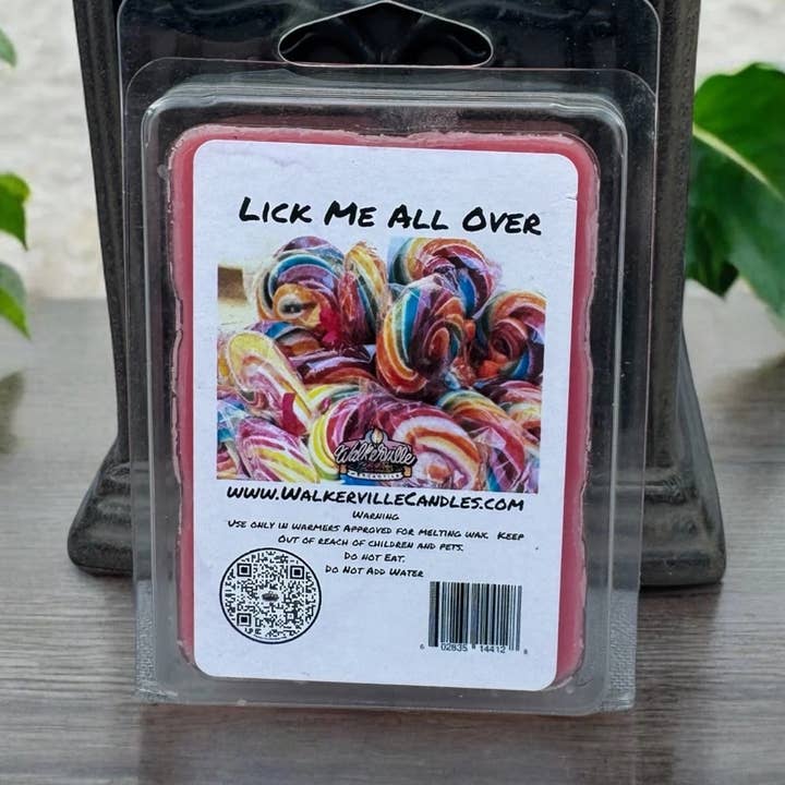 Lick Me All Over Eco-friendly Melt/Bar for wholesale by Walkerville Candles