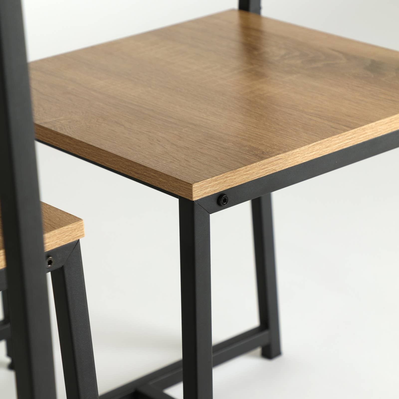 B&B - Wholesale Chair - Louisiana Brown Melamine Table and Chairs 80X50X77cm2