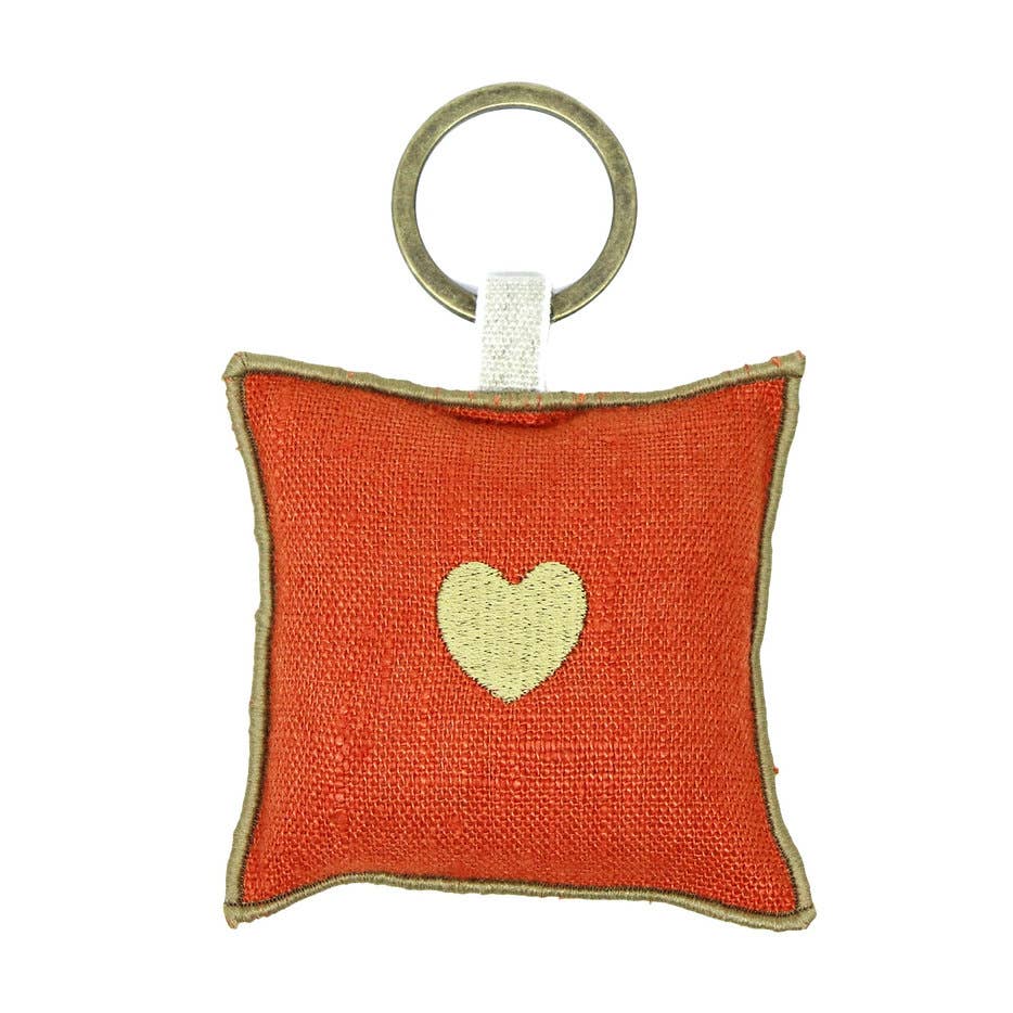 Giardino Segreto - Wholesale Keychain - Unisex - CUSTOMIZABLE linen keychain6