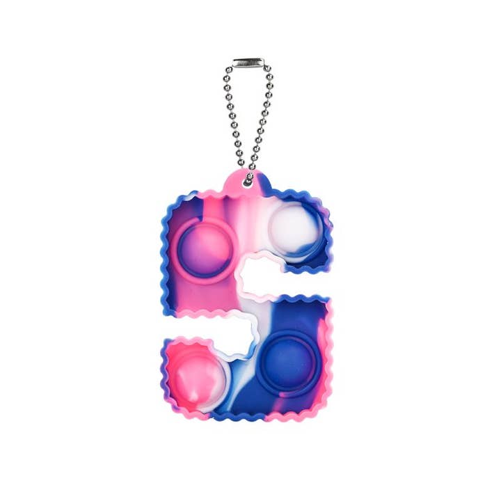 Fidget Toys Plus – wholesale Keychain – Unisex – Letter Keychain Popper26