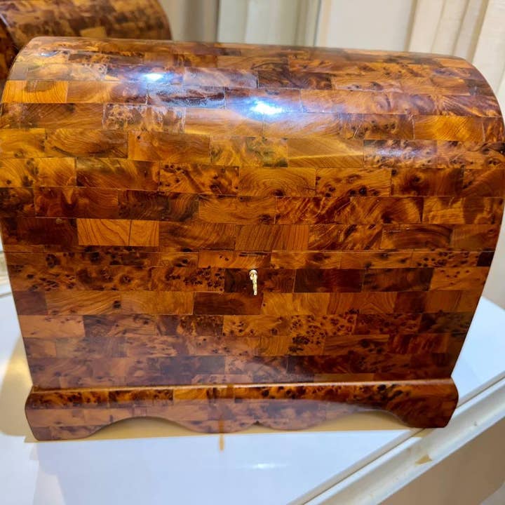 Scatola di legno messicana per la vendita all'ingrosso da parte di Atlasmusecrafts LLC