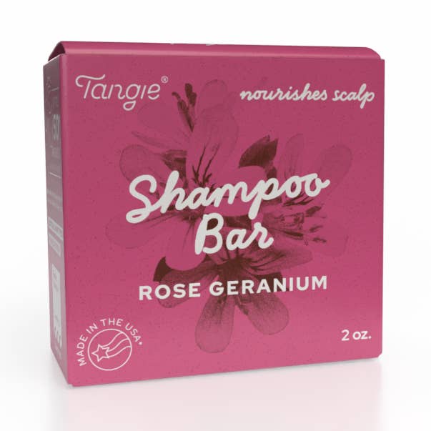 Shampoing Solide Géranium Rosat Tangie - Naturel & Sans Cruauté pour la vente par Tangie LLC