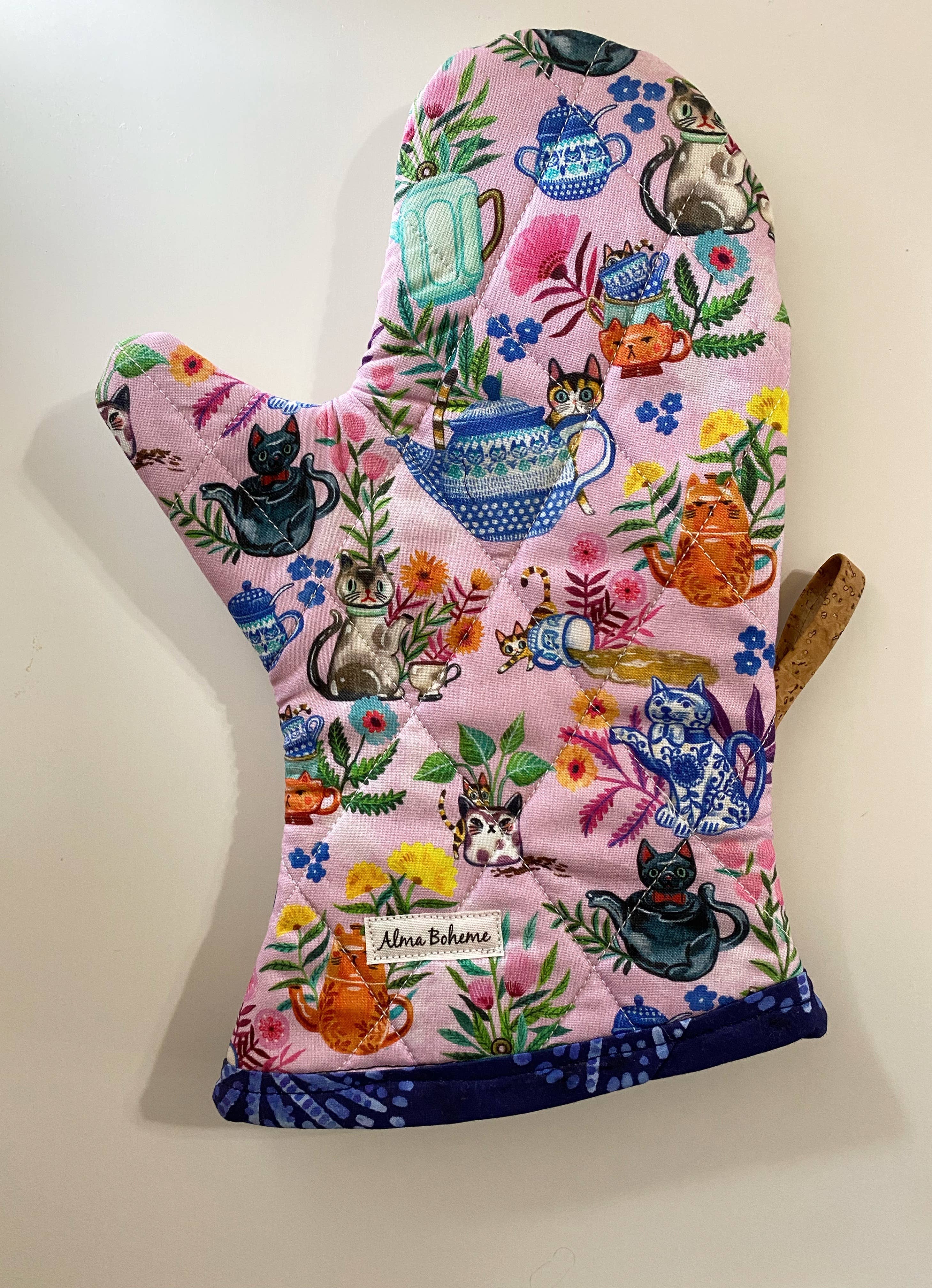 Alma Boheme Handmade - Venta al por mayor Manoplas para horno/ollas - Manopla de horno de corcho y algodón28