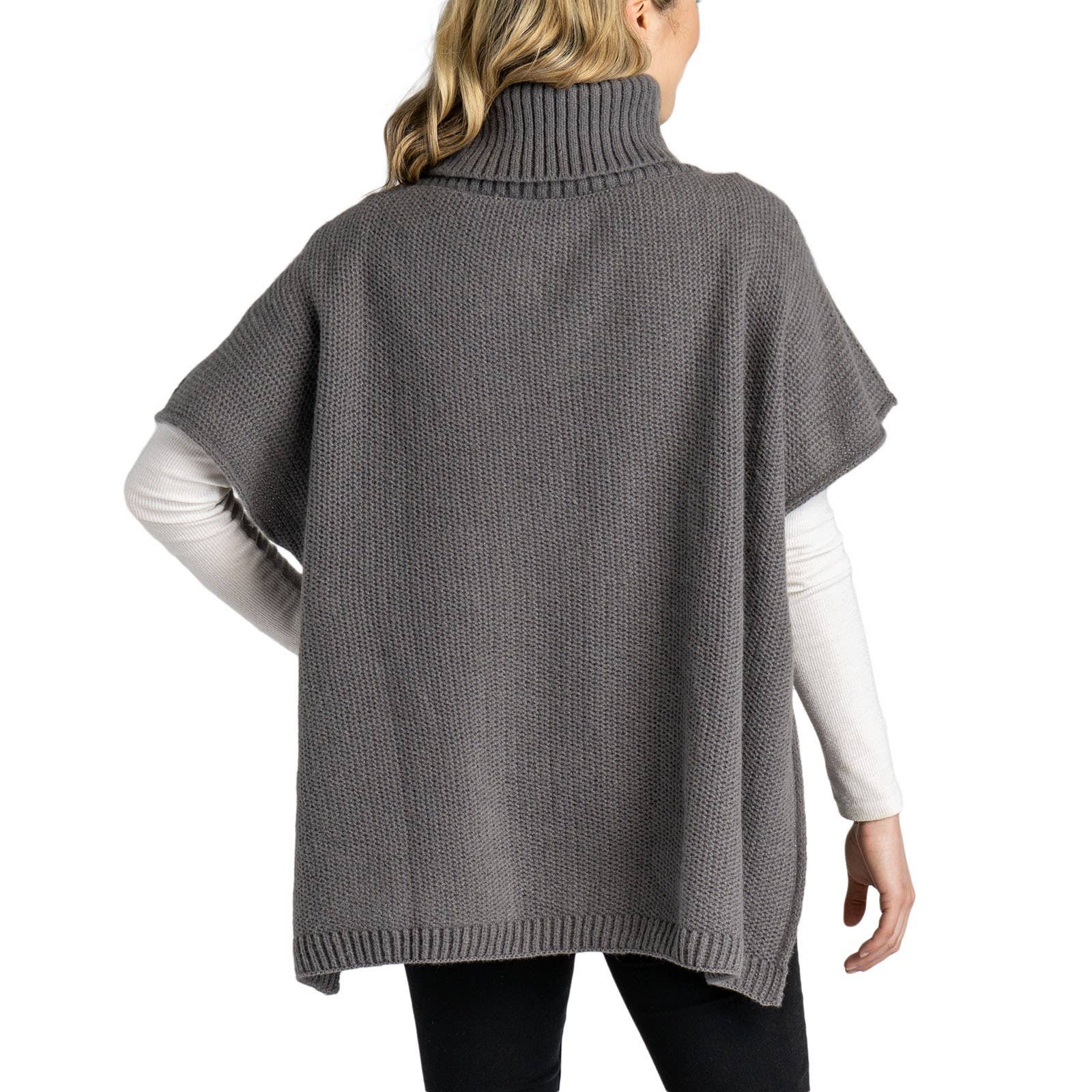 DM Merchandising - Wholesale Poncho - Women's - Jack & Missy Park City Poncho Open Stock6