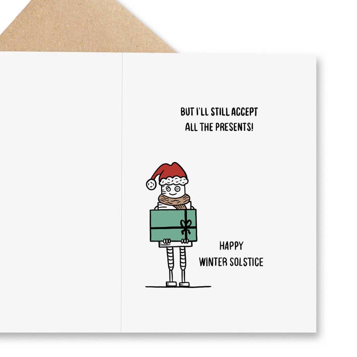 Debmon Design - Wholesale Kerstkaartje - Heidense kerstkaart | Happy Winter Solstice1