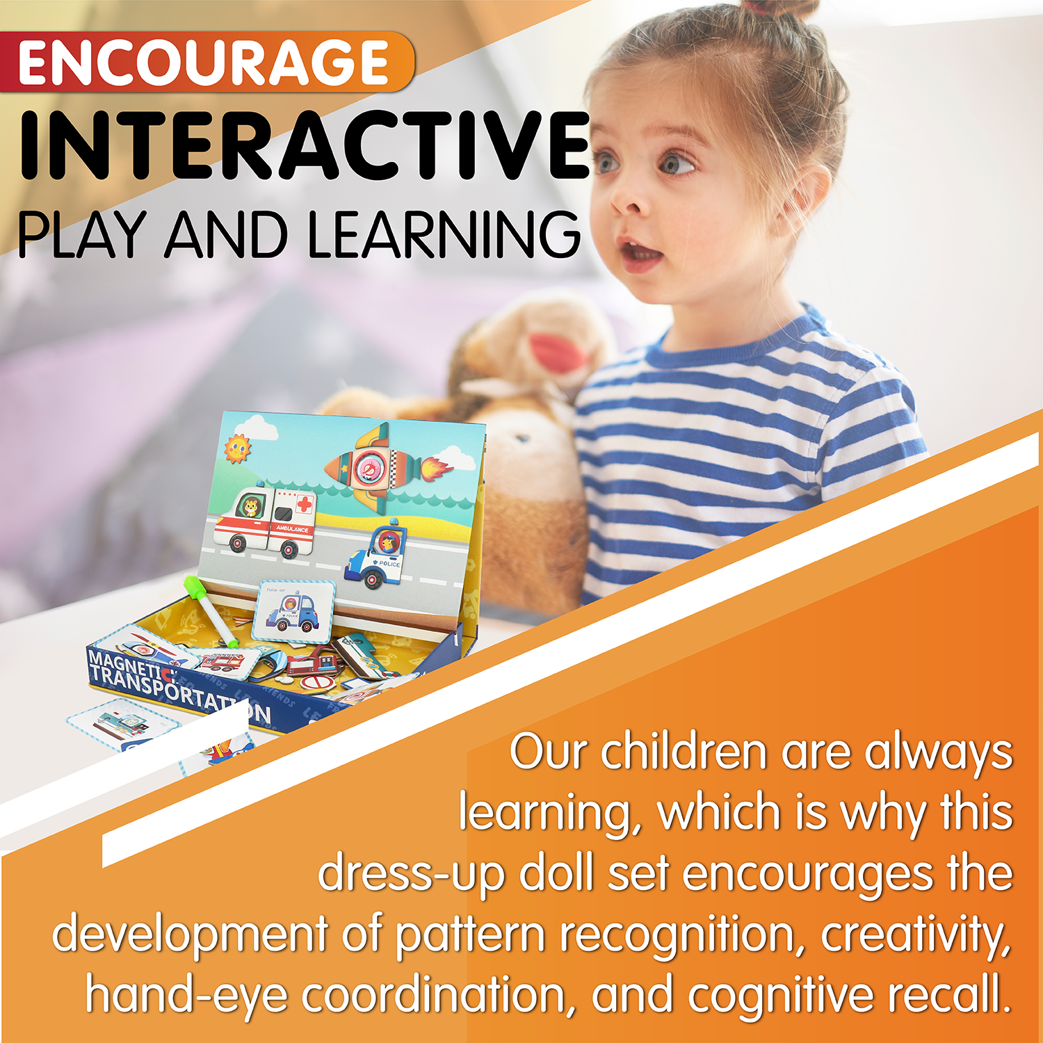 Leo & Friends - Vente Lot de jouets – enfant - Set de jeu Leo & Friends Transportation10