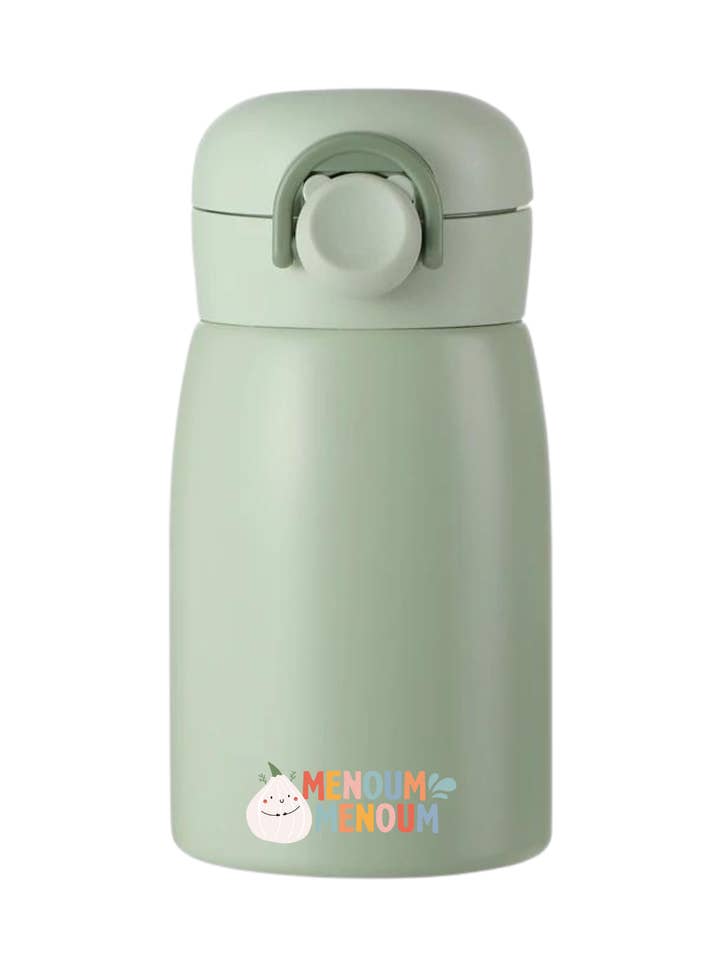 Thermos bottle - Green - Menoum Menoum for wholesale by Shine on me Distribution