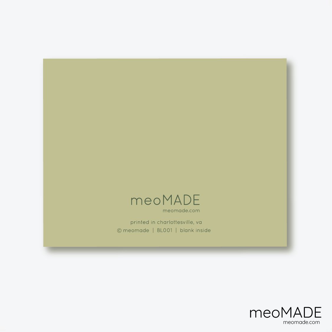 meoMADE - Wholesale Everyday Greeting Card - Houseplants - Packaged Set of 6 Blank Greeting Cards2