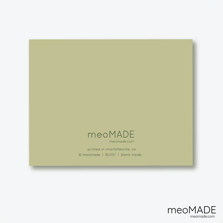 meoMADE - Wholesale Everyday Greeting Card - Houseplants - Packaged Set of 6 Blank Greeting Cards2