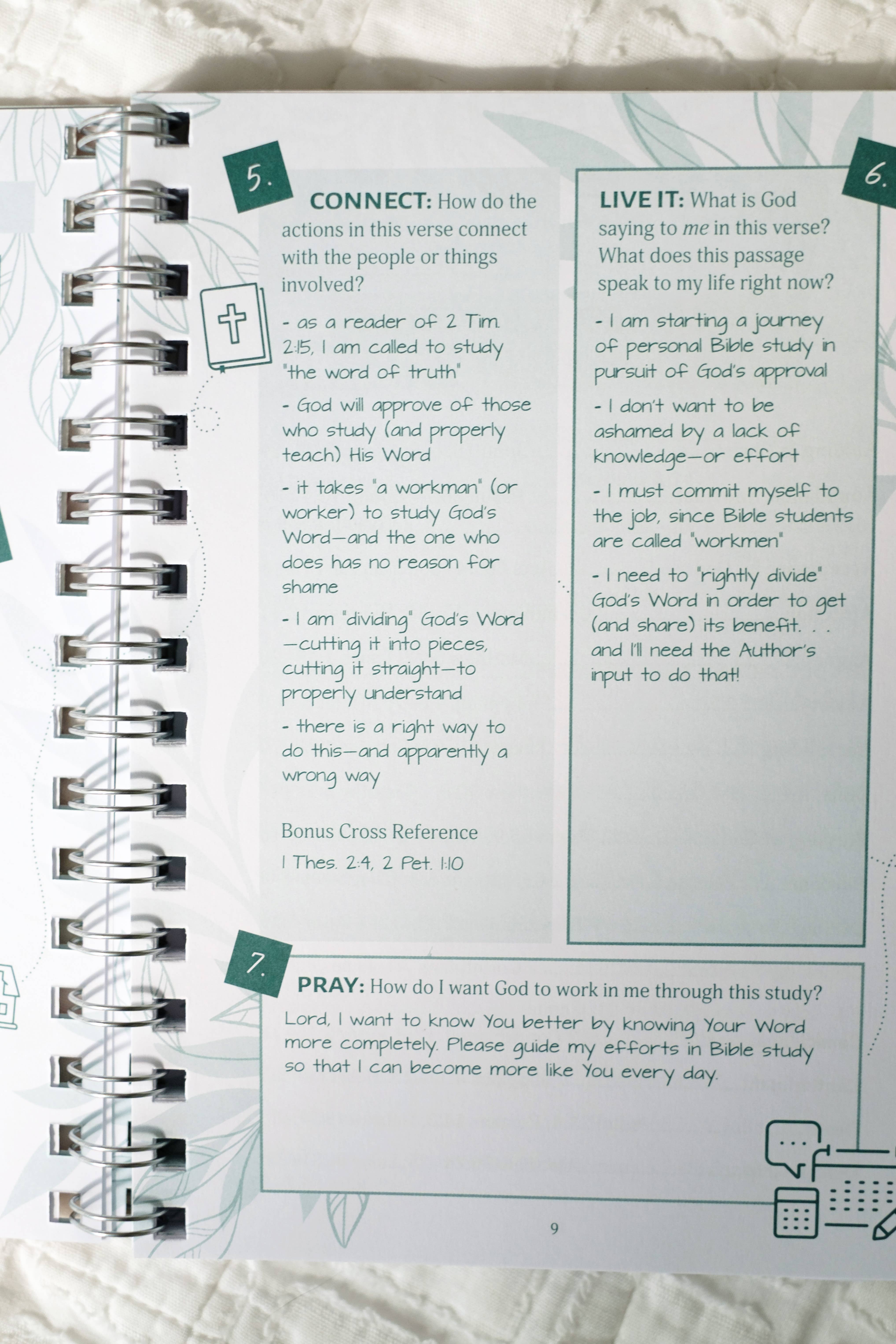 Barbour Publishing, Inc. - Wholesale Journal/Diary - Bible Study Collective: Verse Mapping Journal7