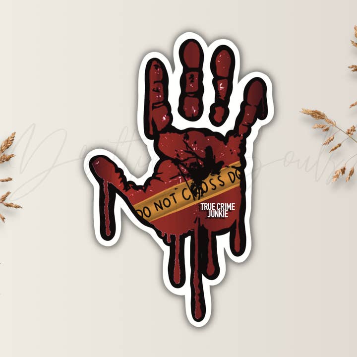 ADESIVO DE VICIADO EM CRIME VERDADEIRO - PAPEL E ADESIVOS DE VINIL À PROVA D'ÁGUA por atacado de Drifting Souls Paper Co.