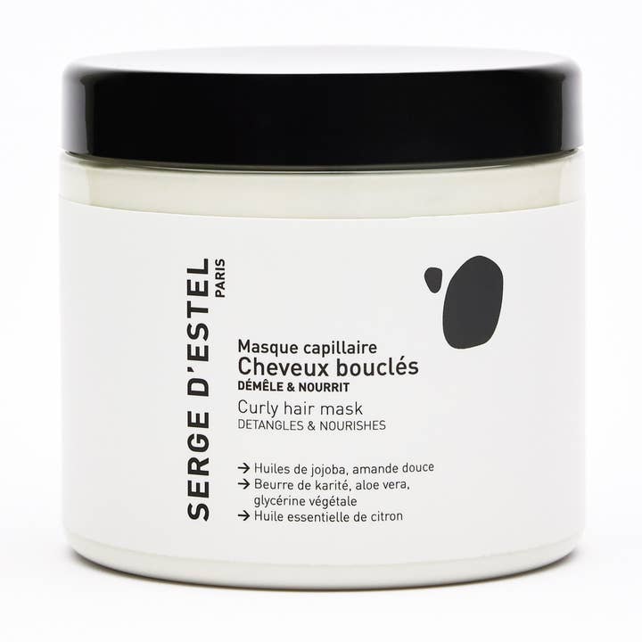 Mascarilla para cabello rizado 600G para venta al por mayor de Serge D'Estel