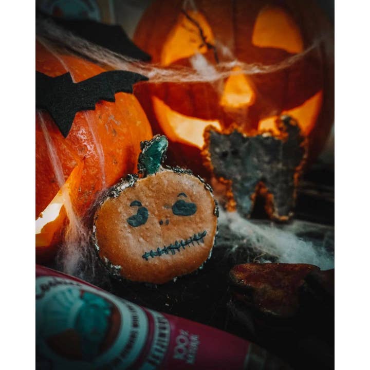 Belpharmed bv: Cooka's Cookies & Sensidog – Engroshandel Godbid - Hund – Halloween - Uhyggelig Boks6