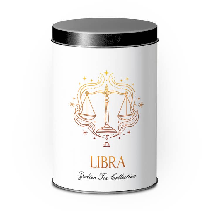 Collection de thés du zodiaque Balance — Marque de bien-être boutique pour la vente par Foxy Tea®