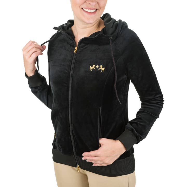 Equine Couture Ladies Coco Velvet Jacket for wholesale by JPC Equestrian