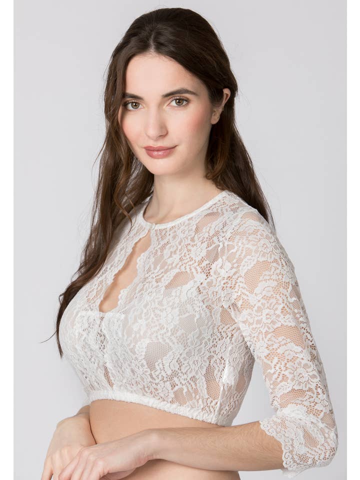 mousse Smilla dirndl-bluse for engroshandel på Faire3