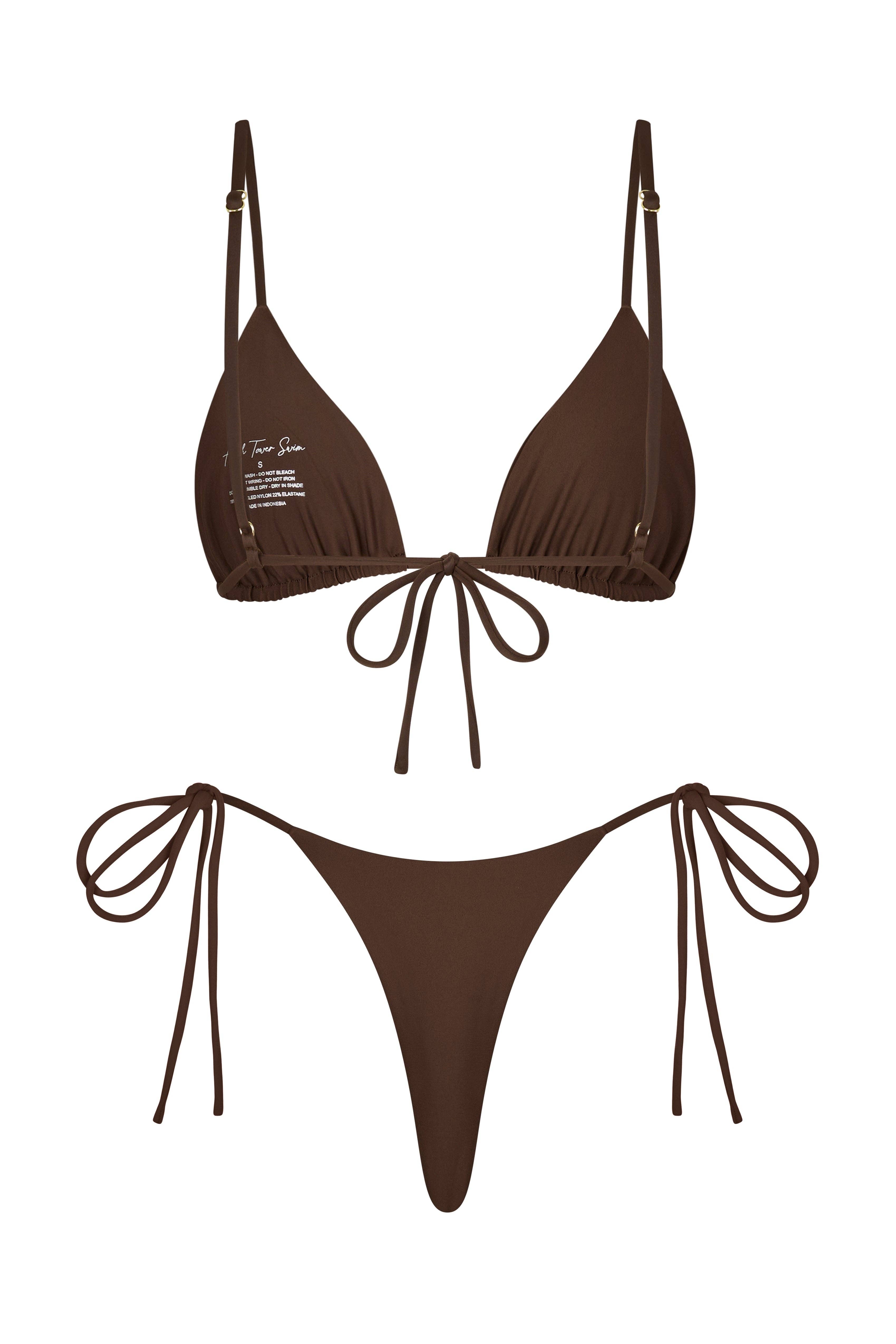 High Tower Swimwear - Wholesale Swim Bottoms - Women's - Helio Bottom in Umber3