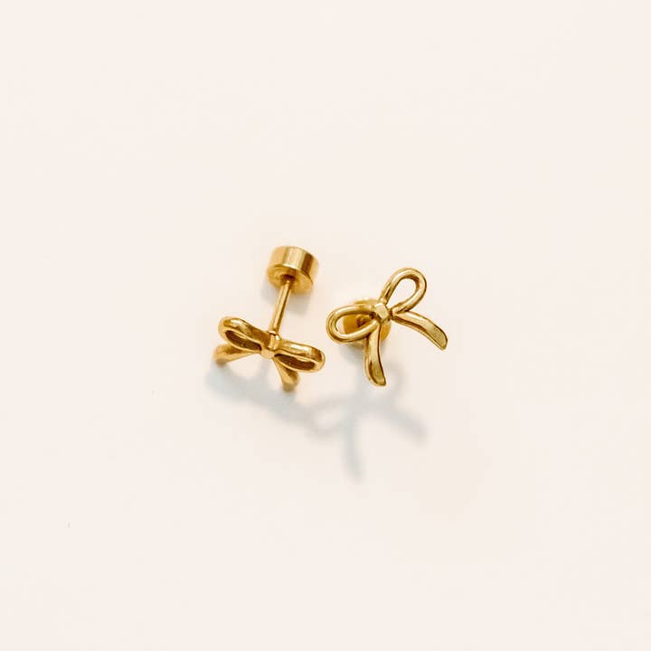 LINNY CO - Wholesale Stud/Post Earrings - Screwback Stud Earrings - Sadie - Gold5