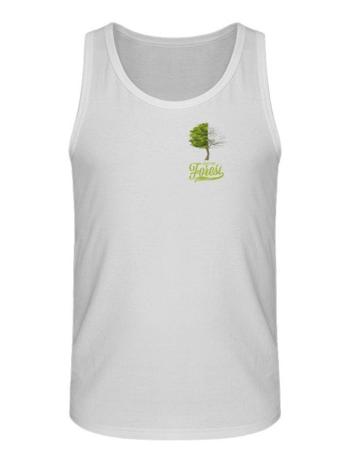 Save the forest - Herren Premium Organic Tanktop für den Großhandel von Uwaldu