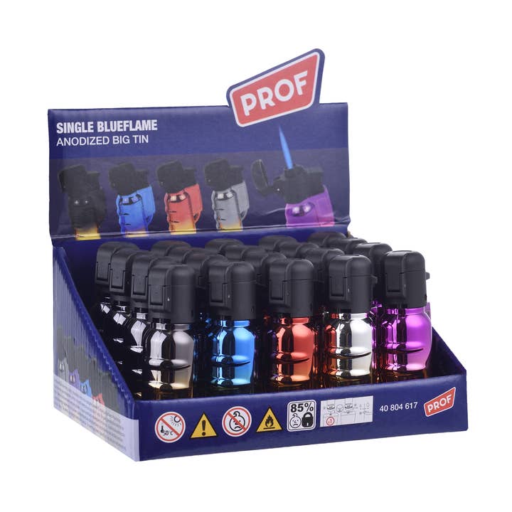 PROF lysskærm ANODISERET BIG TIN BLUE FLAME DL-20 for engroshandel hos PROF