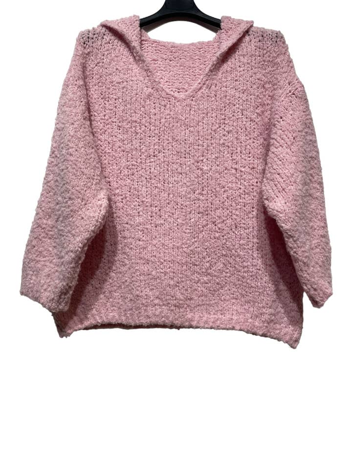 LINEN & COTTON HOUSE - Wholesale Knit Sweater - Women's - 8951 FALL WINTER CLOTHING HOODIE 34