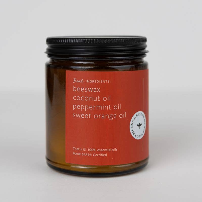 Fontana Candle Co. - Wholesale Jar/Filled Candle - Peppermint Twist Essential Oil Beeswax Jar Candle: Non-Toxic2