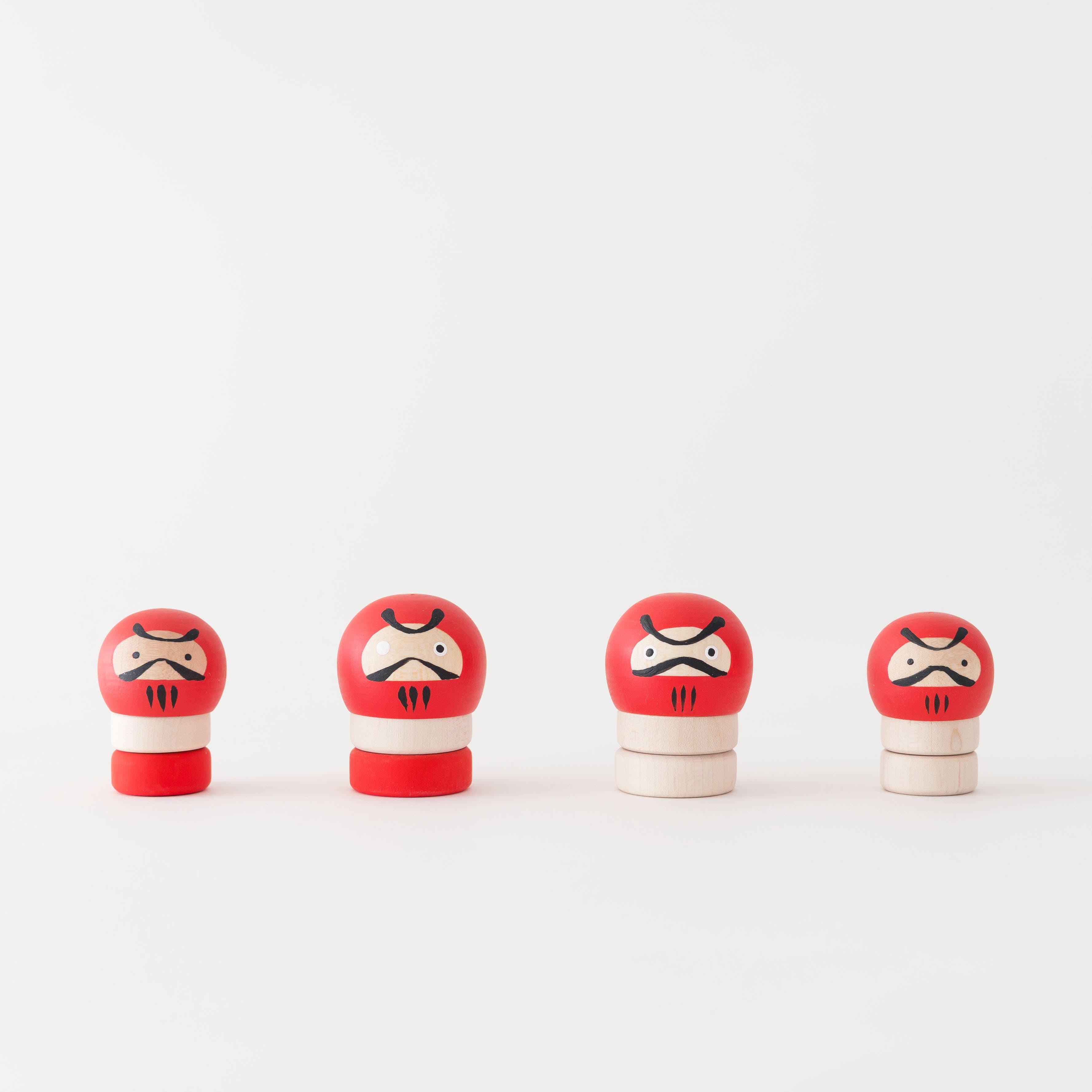 Japacolle — Japan Collections | See Latest News in "About" – wholesale Decorative tabletop object – Colon Daruma（With one red ring）2