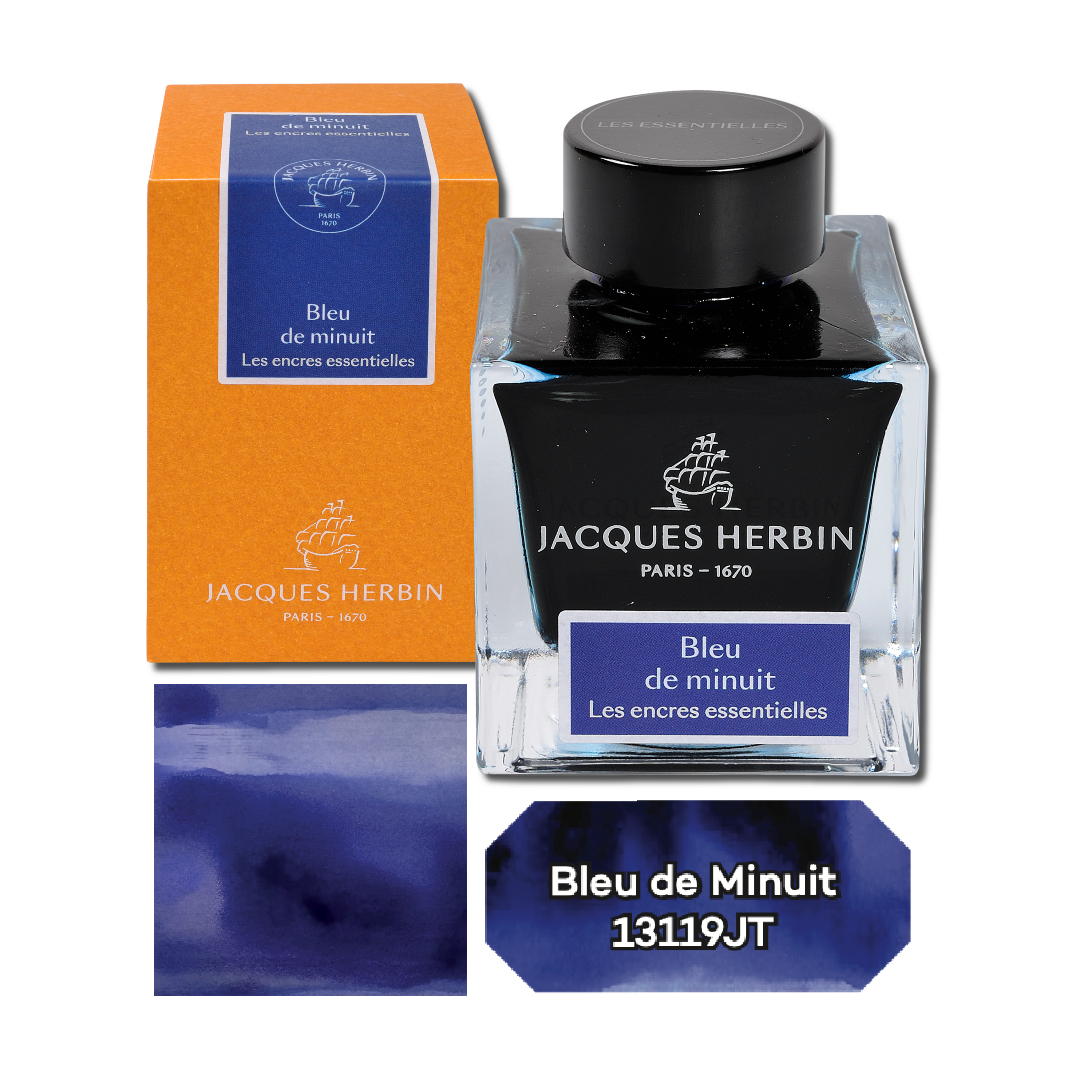 Exaclair - Wholesale Ink Pad - Jacques Herbin Essentials Ink - 50ml5