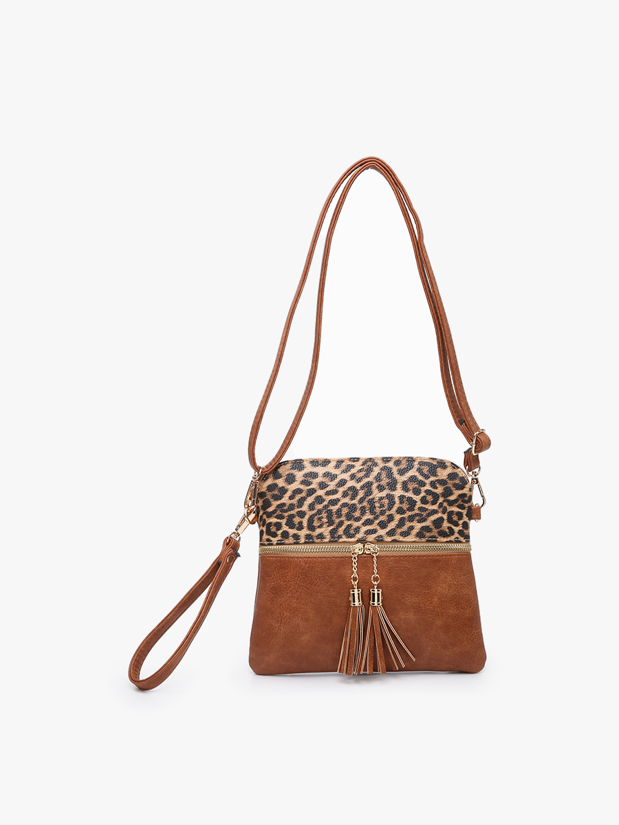 Jen & Co. - Wholesale Crossbody Bag - Women's - M1785 Tara Double Zip Crossbody Bag/Wristlet10