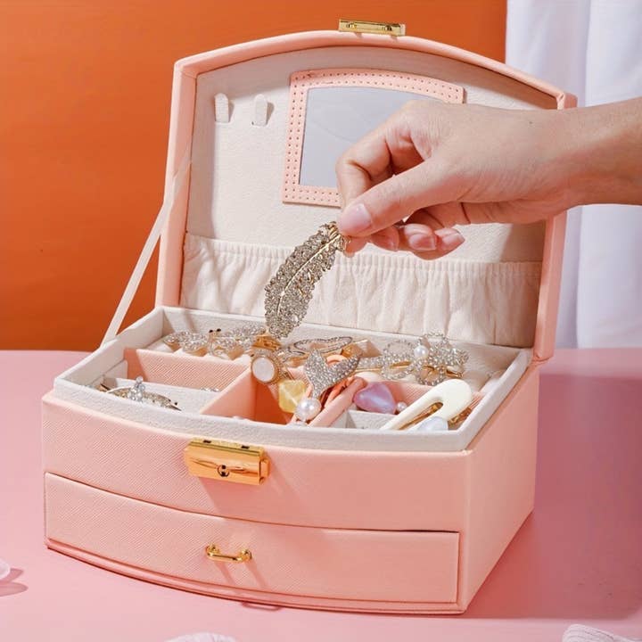 Ashlen - Wholesale Jewelry Box/Organizer - DELUXE JEWELRY BOX