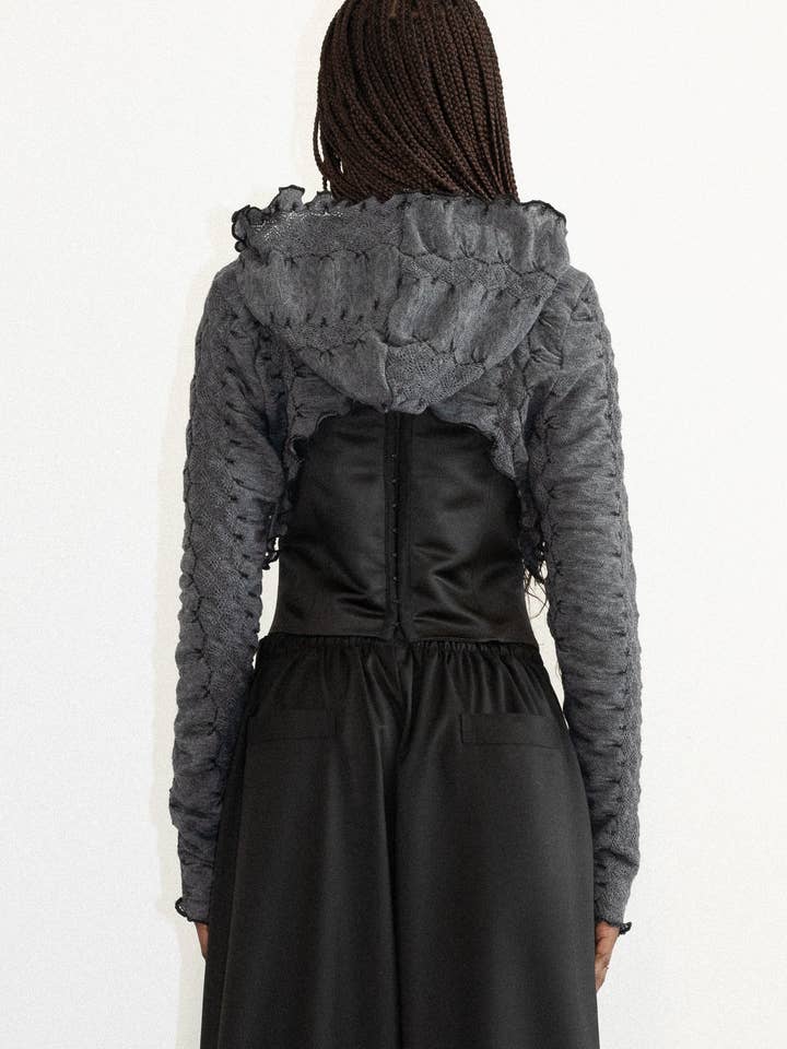 Mercy House Studio - Wholesale Knit Top - Women's - FOXHOLE HOODED TOP3